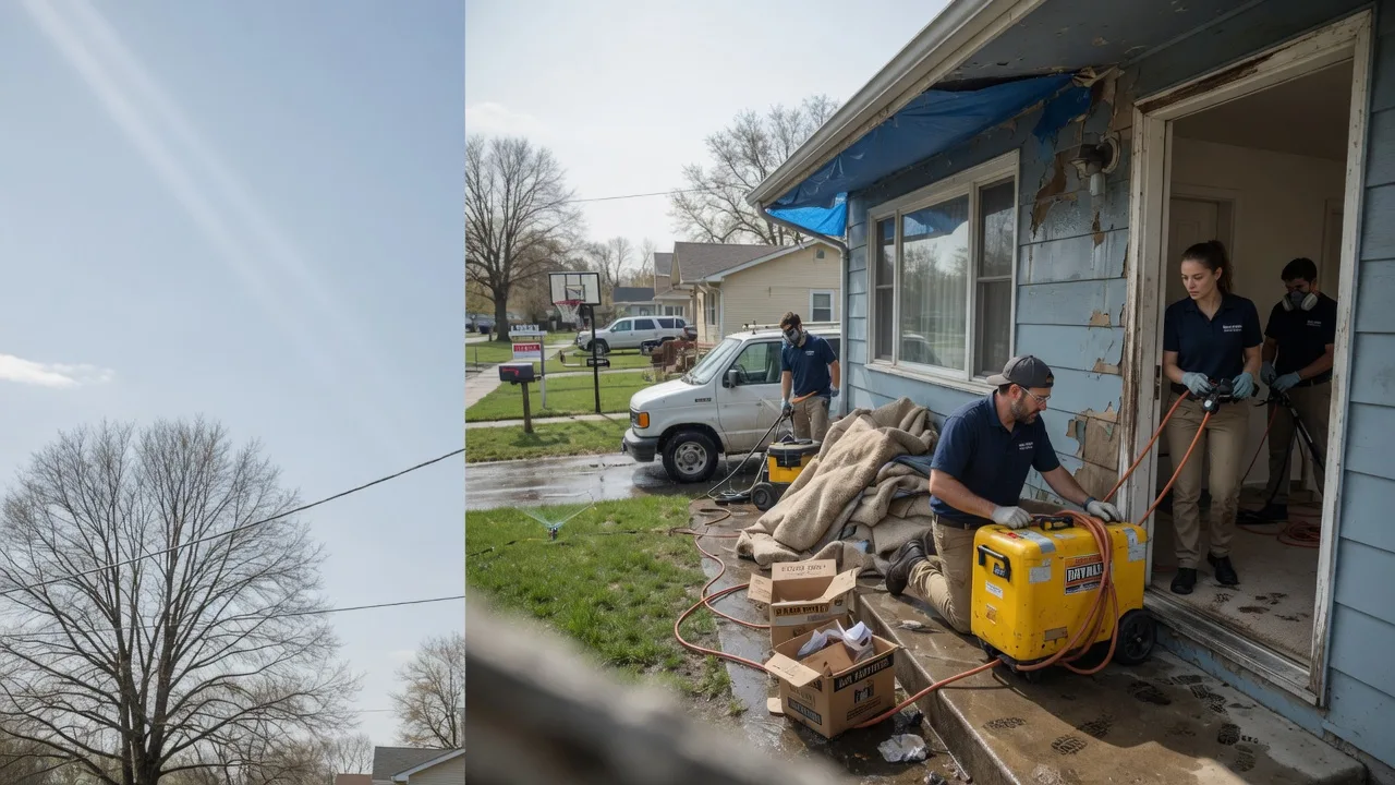 Basement Flood Cleanup in Groton, CT near me